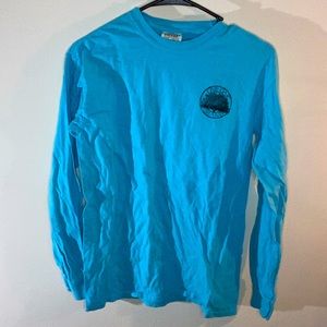 Live Oak Brand Teal Long Sleeve American Bow Shirt
